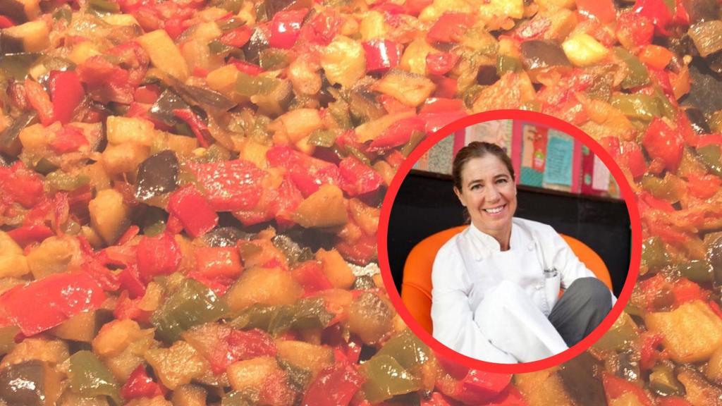 Fotomontaje samfaina y Ada Parellada