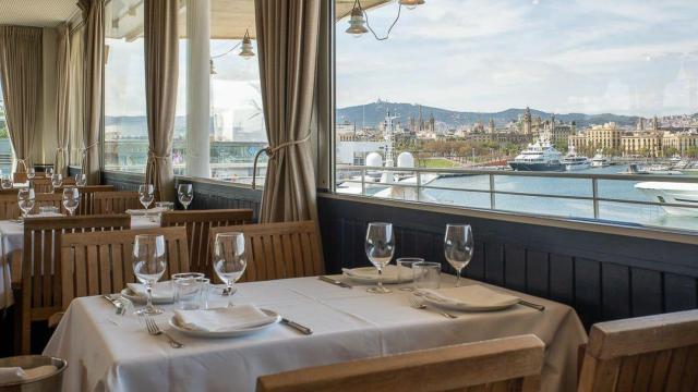 Terraza del Restaurant Barceloneta