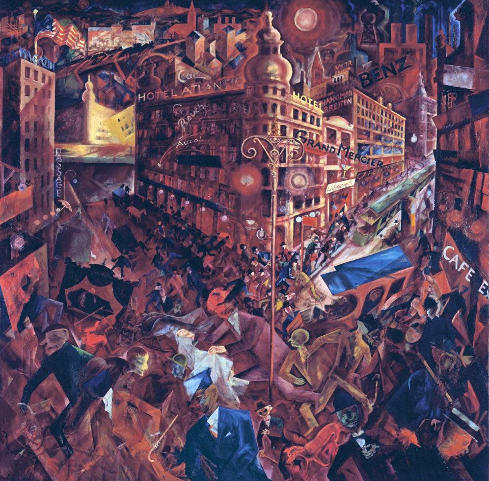 'Metrópolis', de George Grosz