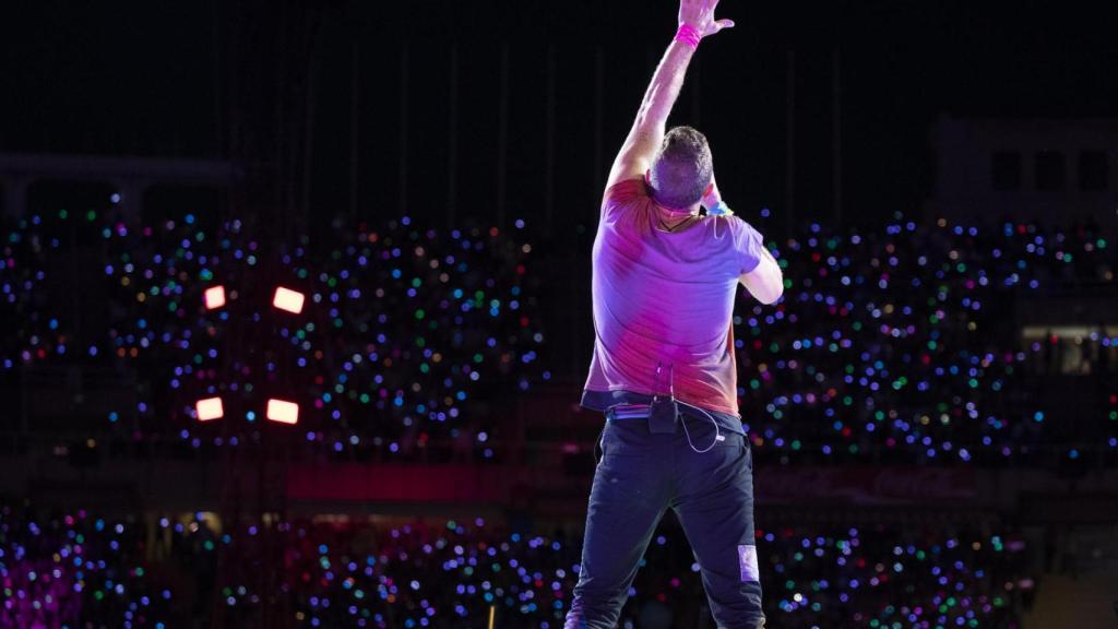 Chris Martin, vocalista de Coldplay