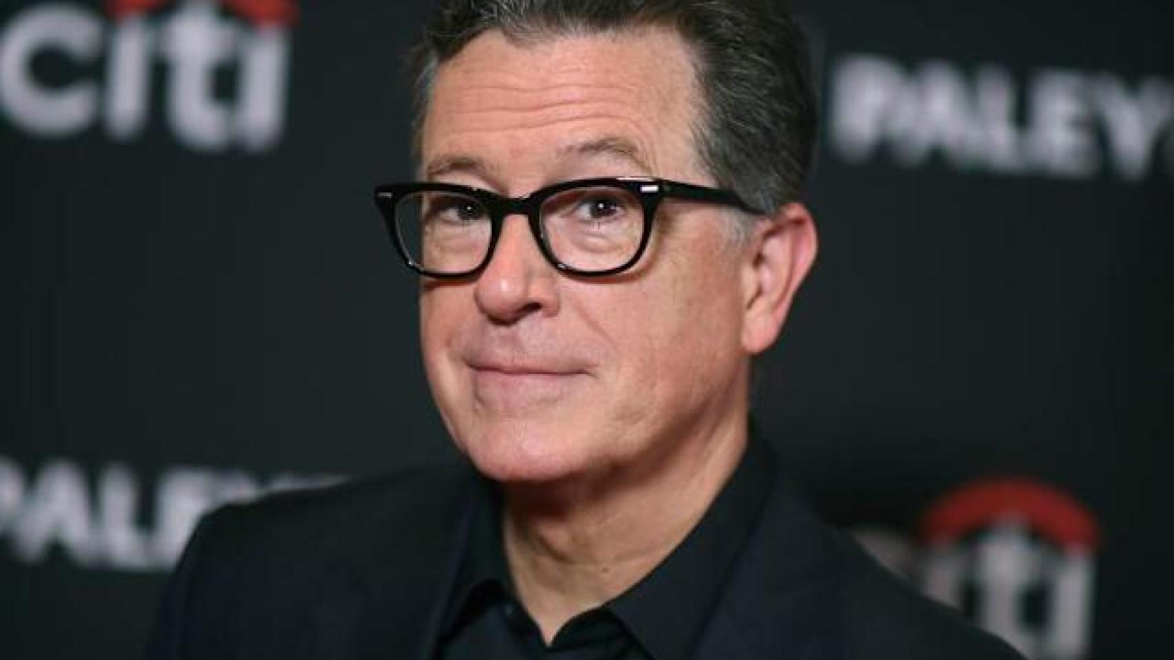 Stephen Colbert, presentador estrella de la televisión americana