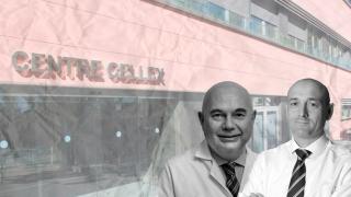 De izq. a derecha: Josep Taberneto, director del Instituto Oncológico del Vall d'Hebrón y Lluís Torner fundador y exdirector del Instituto de Ciencias Fotónicas (ICFO)