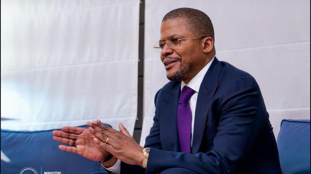 Didier Budimbu, ministro de Deporte y Entretenimiento de la República Democrática del Congo