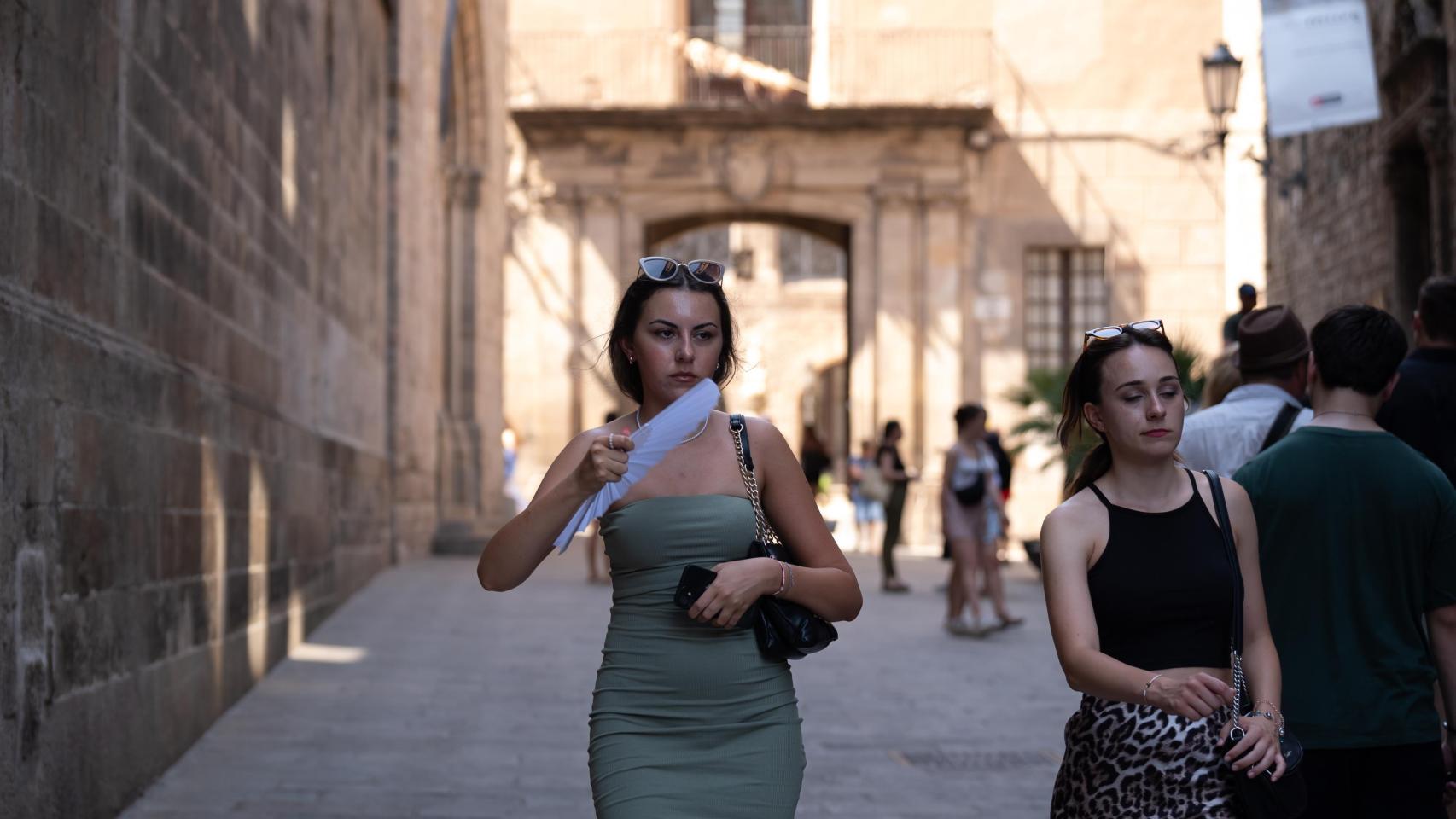 Una jornada de verano en Barcelona