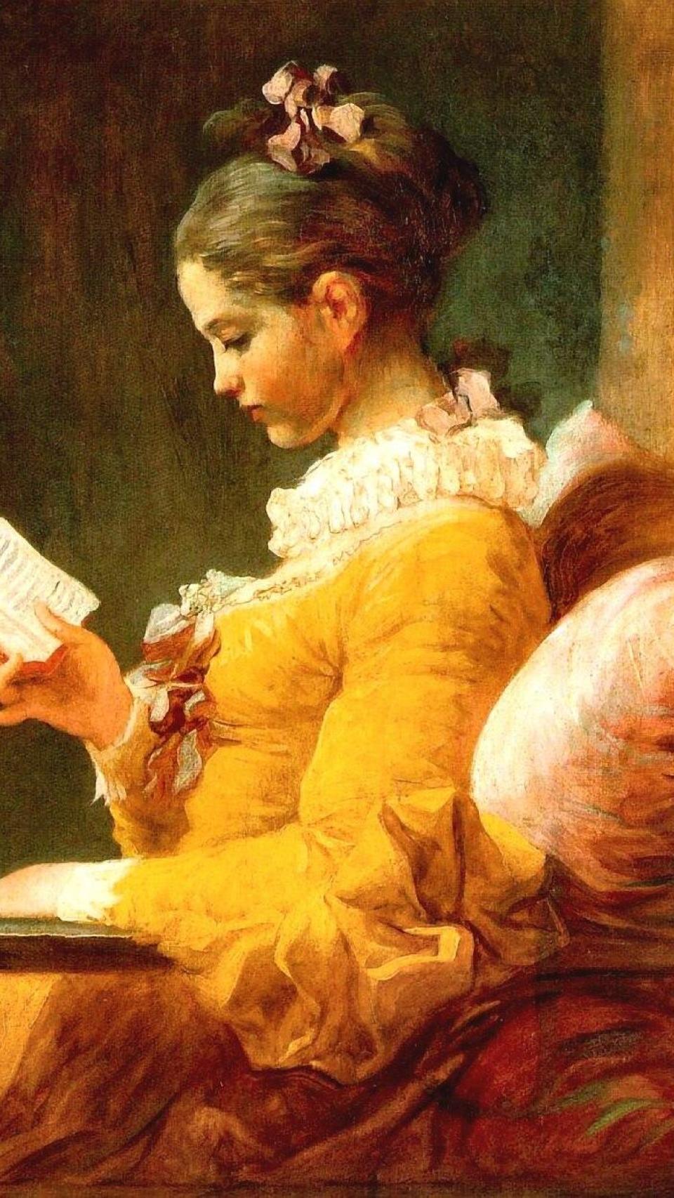 Dona jove llegint de Jean-Honoré Fragonard