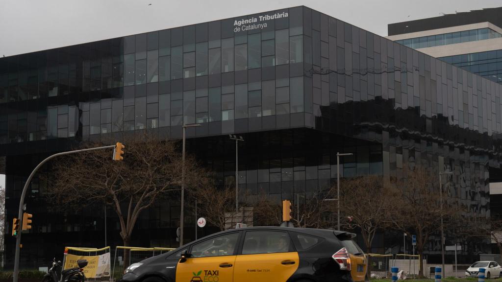 La façana de l'Agència Tributària de Catalunya