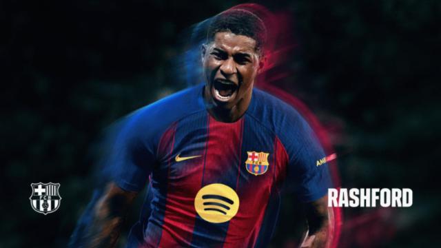 Marcus Rashford, presentado como el nuevo fichaje del Barça 2025-26