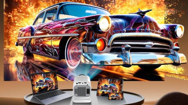 Monta un cine en casa con este proyector 4K que Amazon ha rebajado a 90€