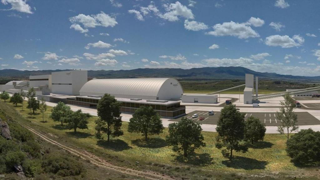 Reproducción de las instalaciones de Mina Muga / EP