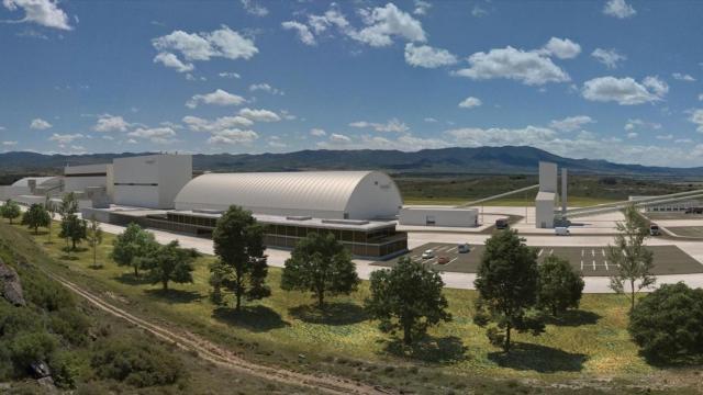 Reproducción de las instalaciones de Mina Muga / EP