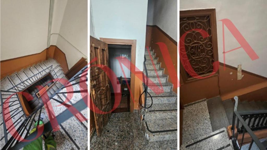 Interior del bloque que sufrirá las obras