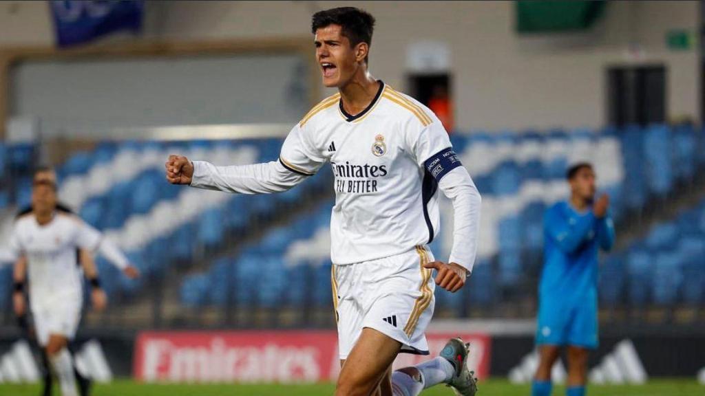 Chema Andrés con el Castilla