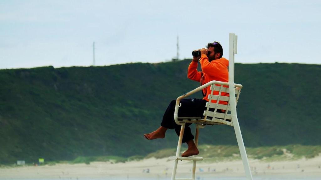 Socorrista en la playa