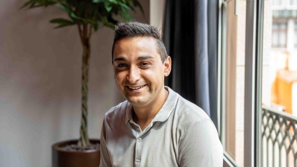 Jesús Jiménez, responsable de Acción Sindical de CSIF Sanidad en Cataluña, en la sede de Crónica Global