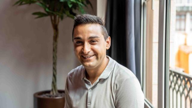 Jesús Jiménez, responsable de Acción Sindical de CSIF Sanidad en Cataluña, en la sede de Crónica Global