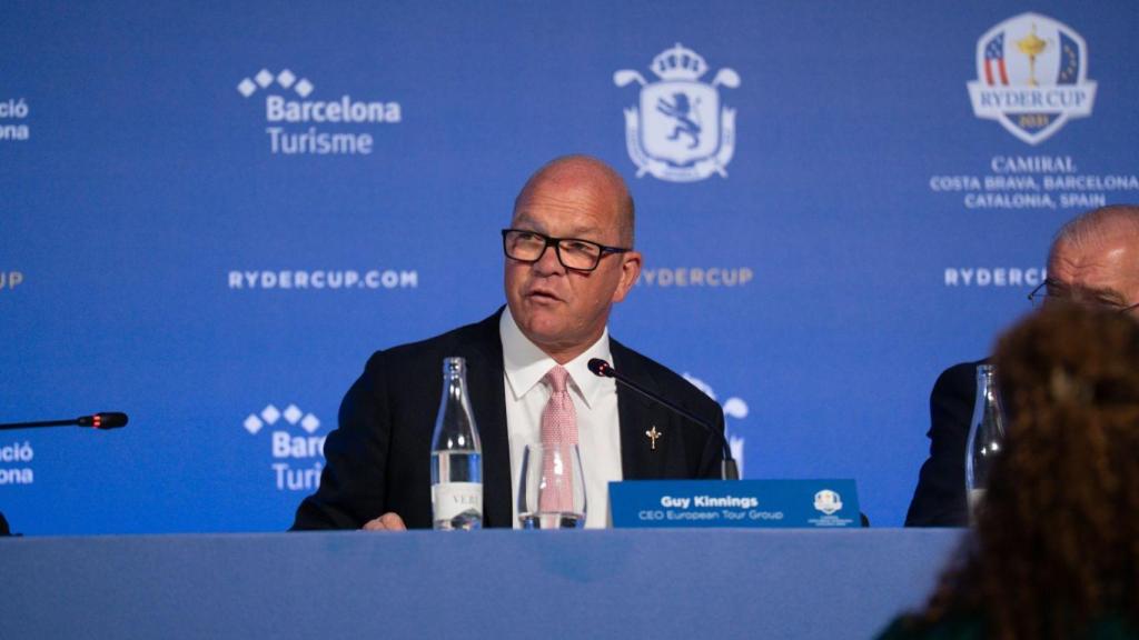 Guy Kinnings, director ejecutivo de European Tour Group