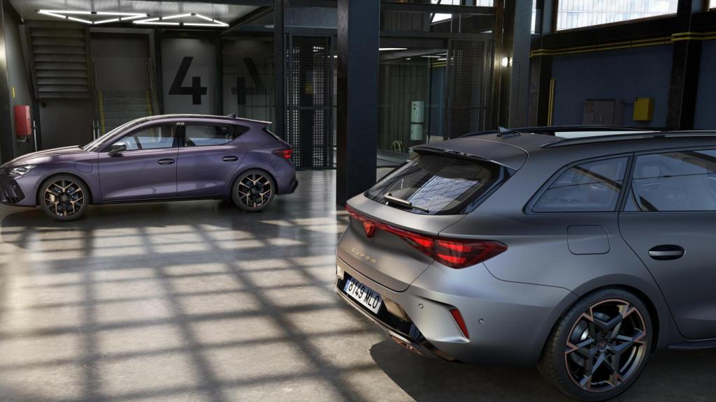 Los modelos Formentor y León de Cupra