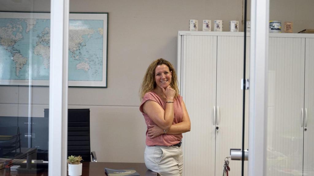 Maria del Mar Serrano, propietaria y directora de Mudanzas Diagonal