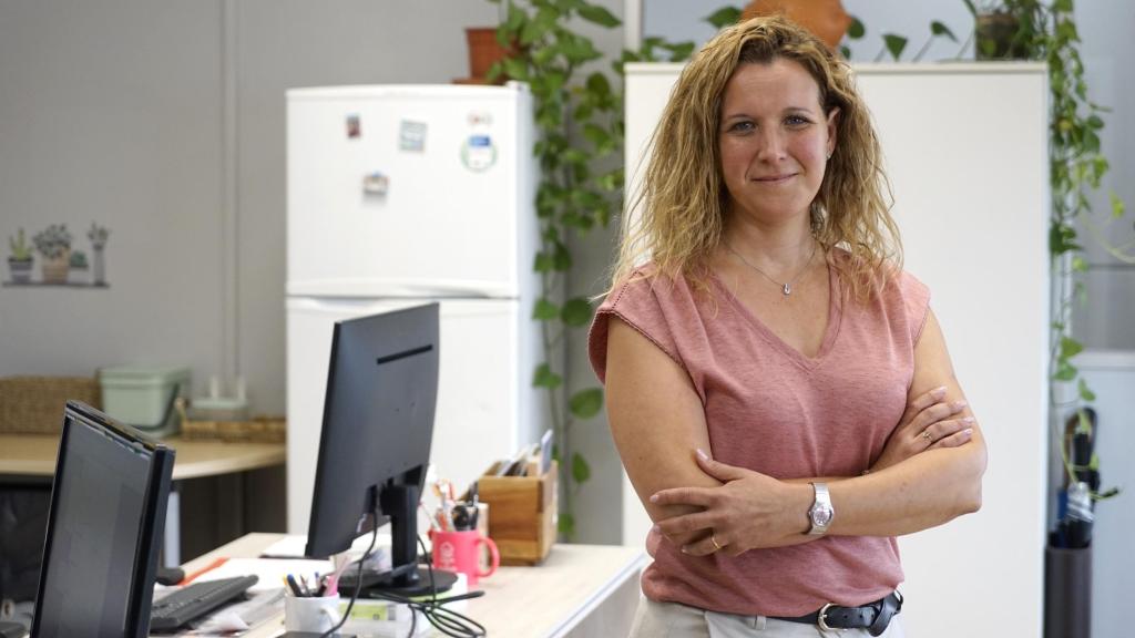 Maria del Mar Serrano, propietaria y directora de Mudanzas Diagonal