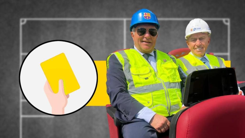 Tarjeta amarilla: Joan Laporta