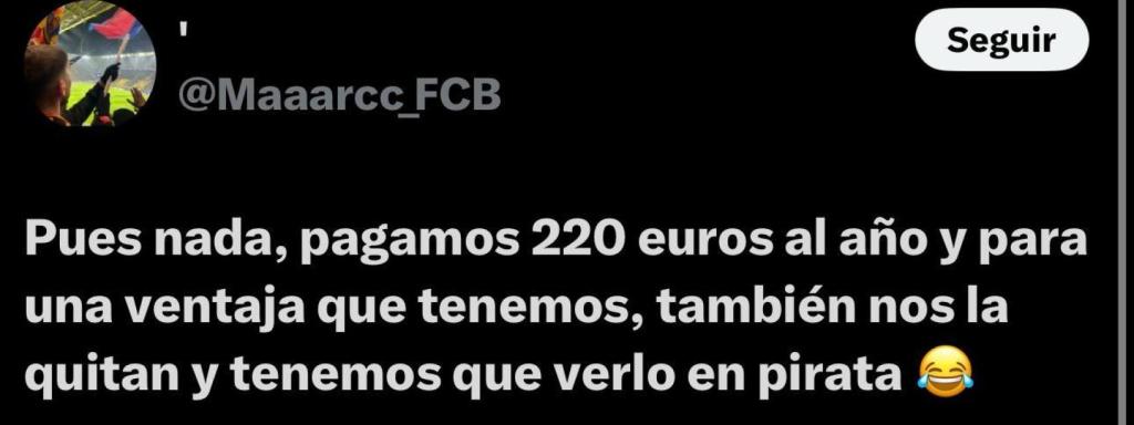 Quejas en redes sociales