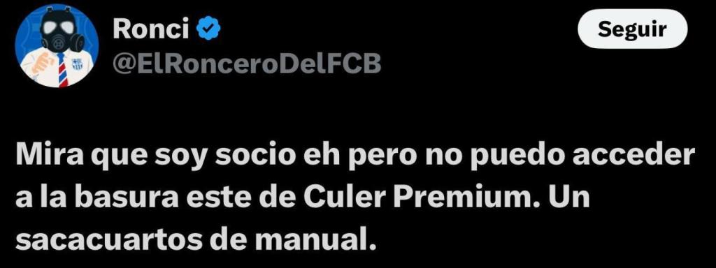 Más quejas de socios del Barça