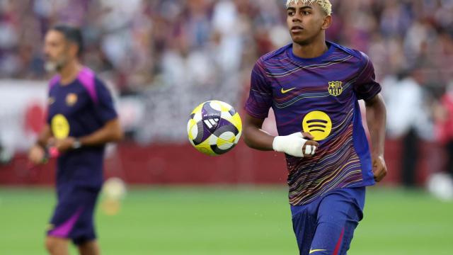 Lamine Yamal, en Kobe