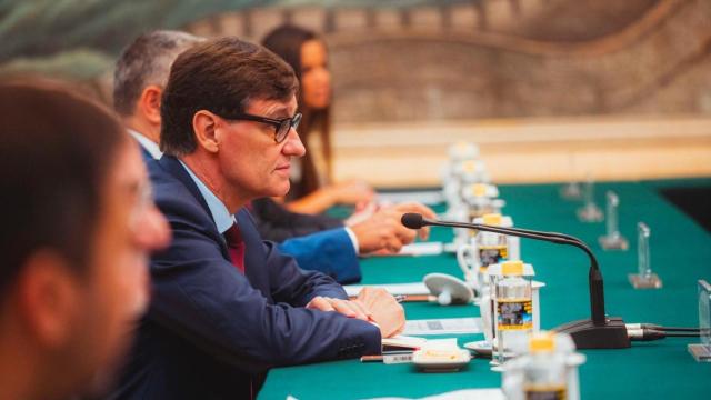 El presidente de la Generalitat, Salvador Illa, durante su gira institucional en Pekín (China)