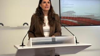 La portavoz y diputada de Junts, Mònica Sales