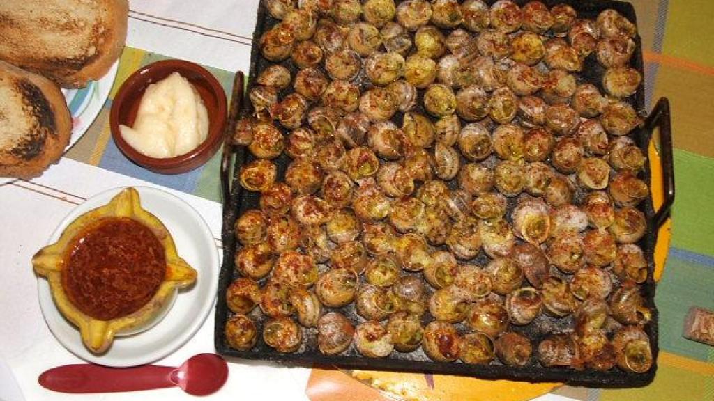 Caracoles a la llauna