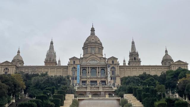 Exterior del Museo Nacional de Arte de Cataluña (MNAC)