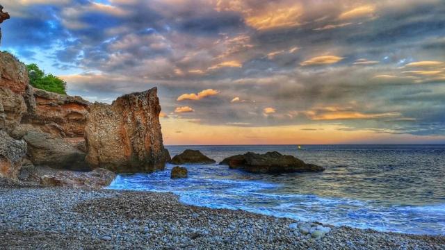 Rocas de la Cala Xelín