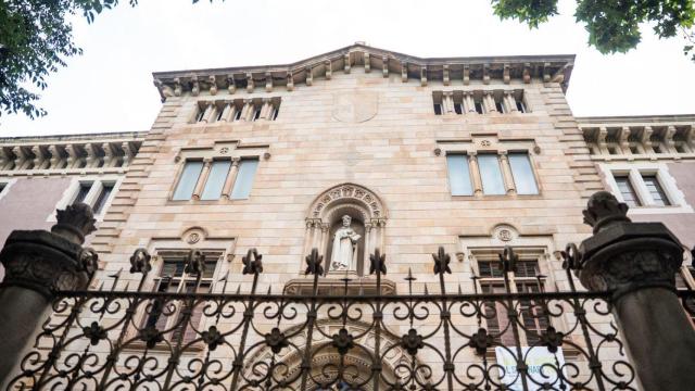 Vista exterior del Seminario de Barcelona