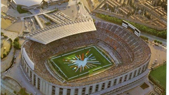 Ceremonia inaugural del Mundial'82 en el Camp Nou
