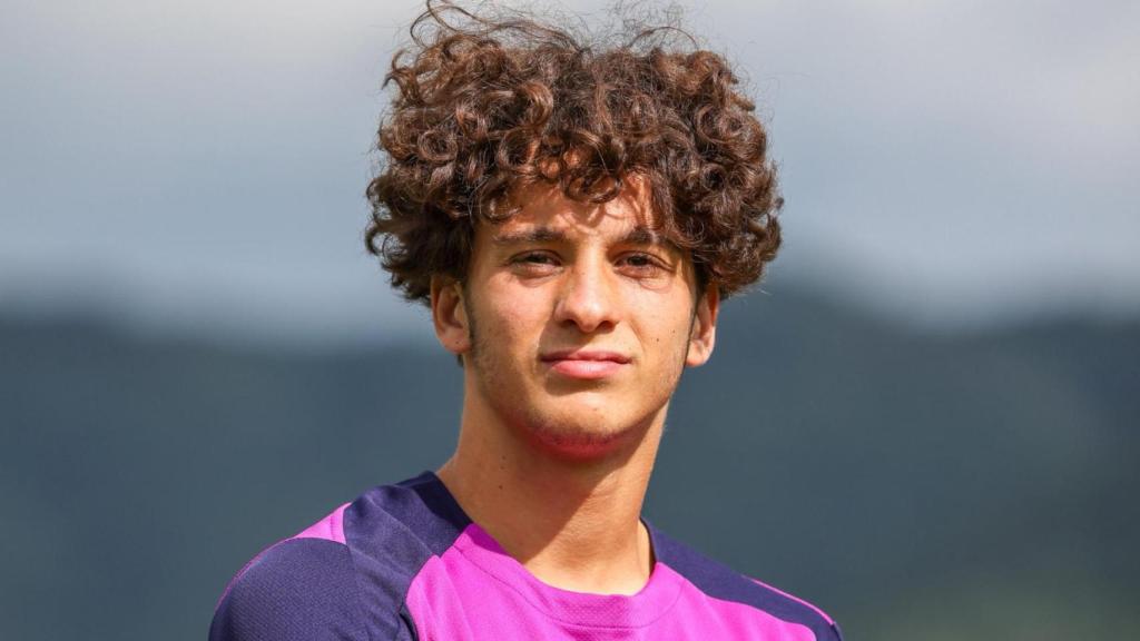 Lovro Chelfi, presentado como el nuevo jugador del Juvenil A del Barça