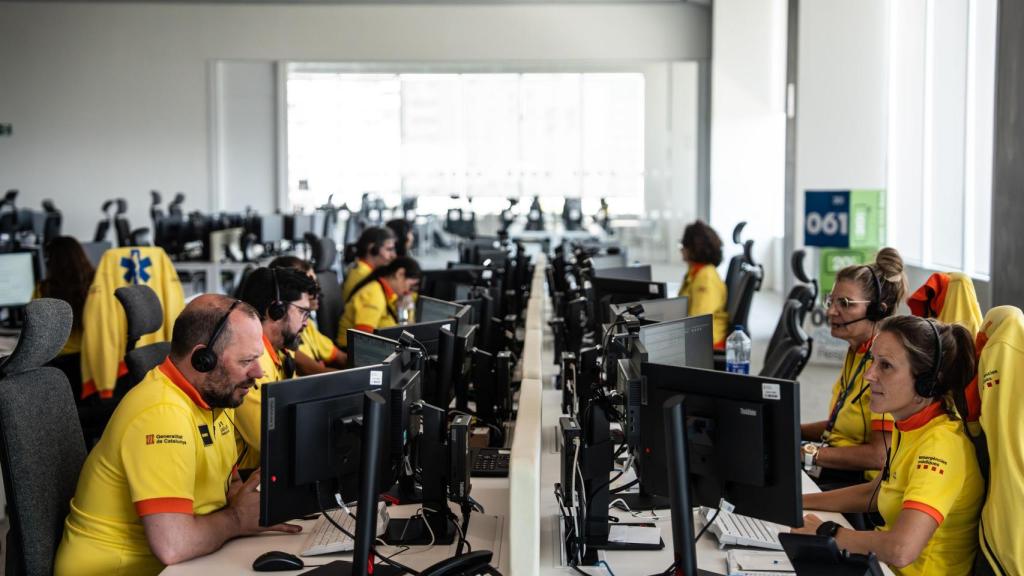 El servicio 061 Salud Responde instalado en el nuevo edificio del Sistema de Emergencias Médicas (SEM) en el recinto del Instituto Catalán de Oncología (ICO) en L'Hospitalet de Llobregat