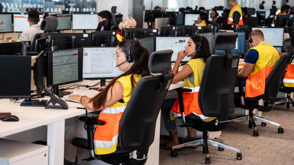 Las oficinas de atención del SEM, en el recinto del Instituto Catalán de Oncología (ICO), en L'Hospitalet de Llobregat