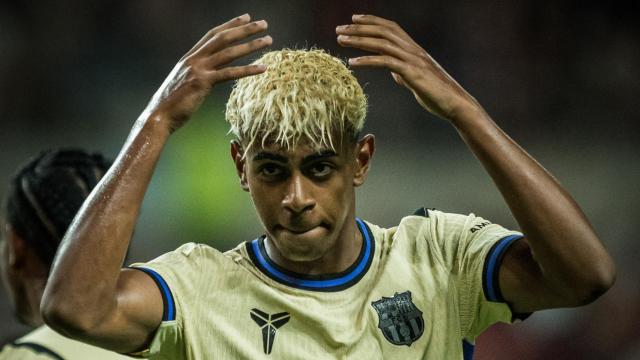 Lamine Yamal en el partido ante el FC Seoul