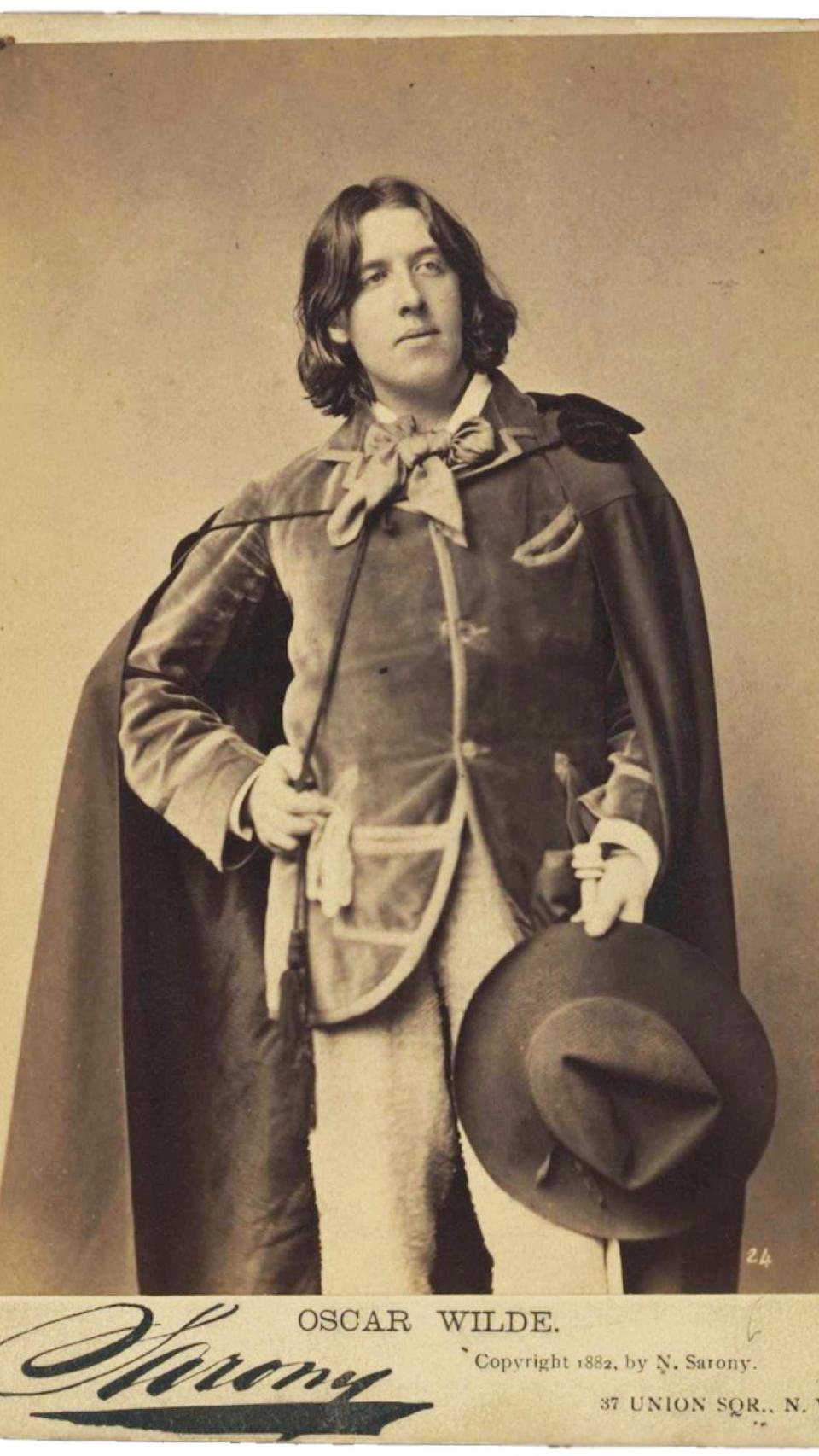 Oscar Wilde en 1882