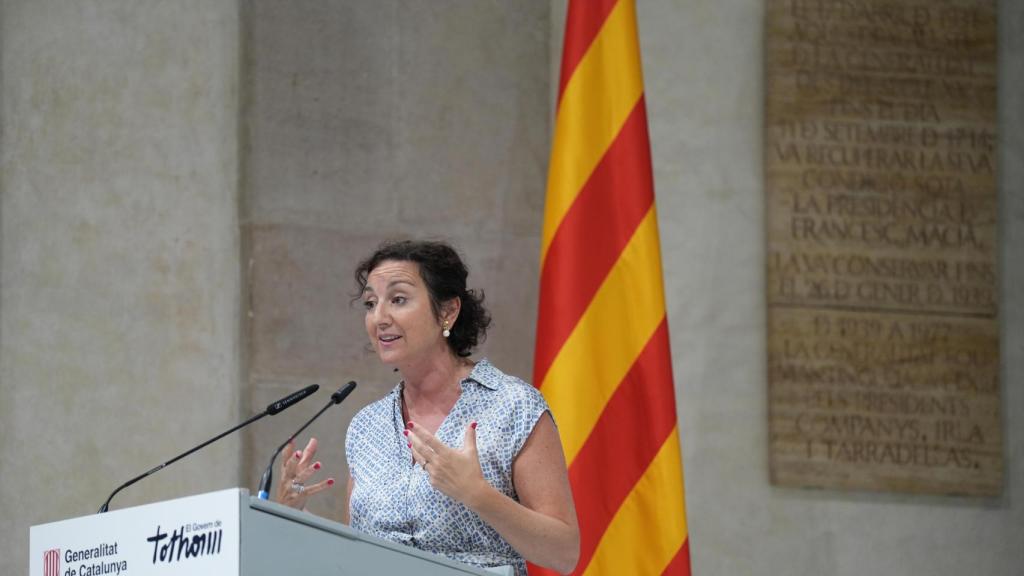 La consellera de Economía de la Generalitat, Alícia Romero