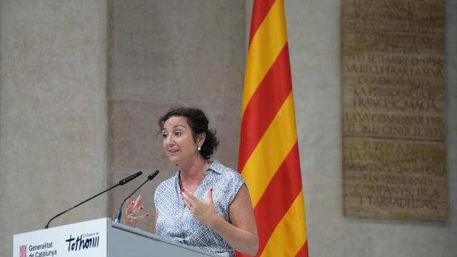La consellera de Economía de la Generalitat, Alícia Romero