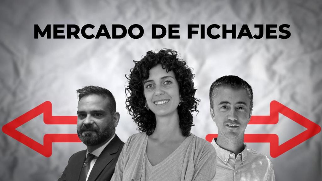 De izq. a dcha., Iván García (Moldtrans), Ànnia Pons i de Ciurana (Consorcio de L’Auditori i l’Orquestra Sinfónica de Barcelona) y Pere Borràs (Unefcat)