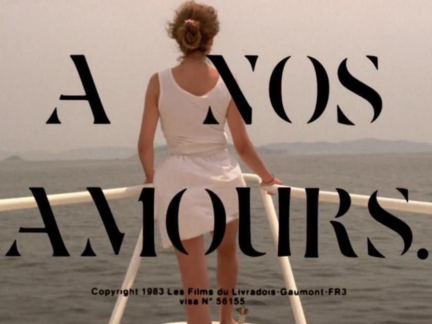 'A nos amours' (1983).