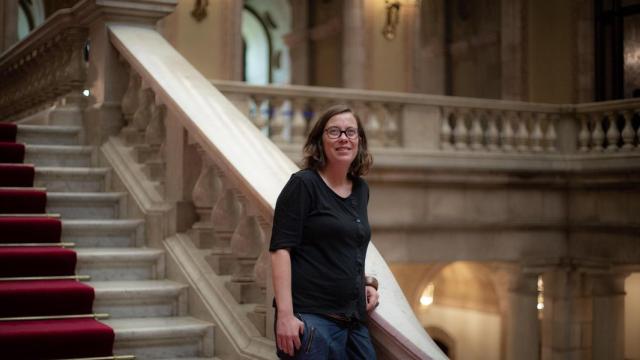 La diputada de la CUP, Eulàlia Reguant