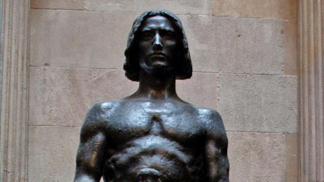 Detalle del Sant Jordi gitano