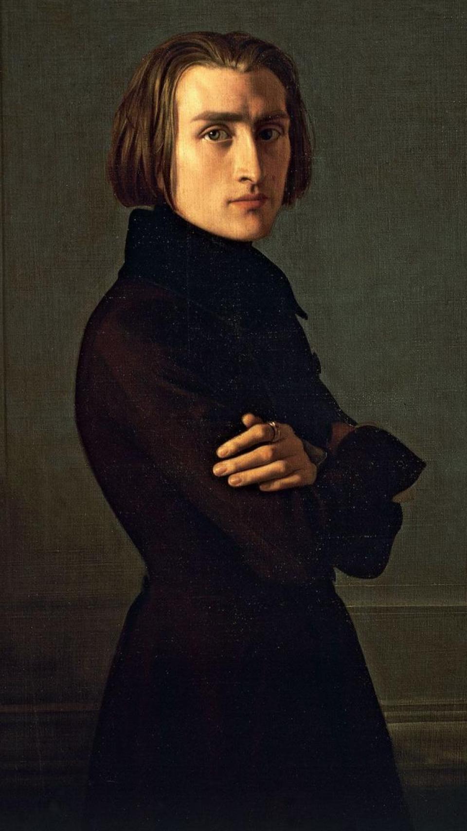 Franz Liszt, (1840)