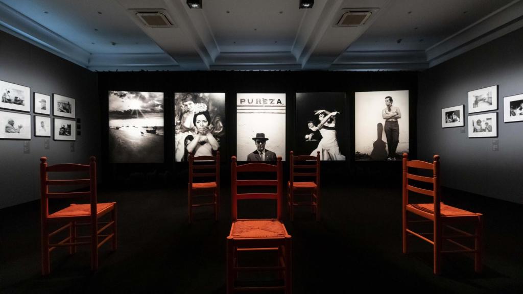 Fotografías de Colita, en la exposición del Teatro Español de Madrid.