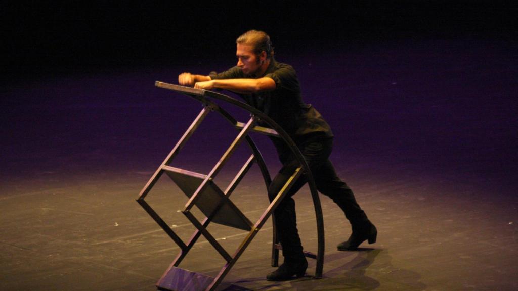 El bailaor Israel Galván, en uno de sus espectáculos.