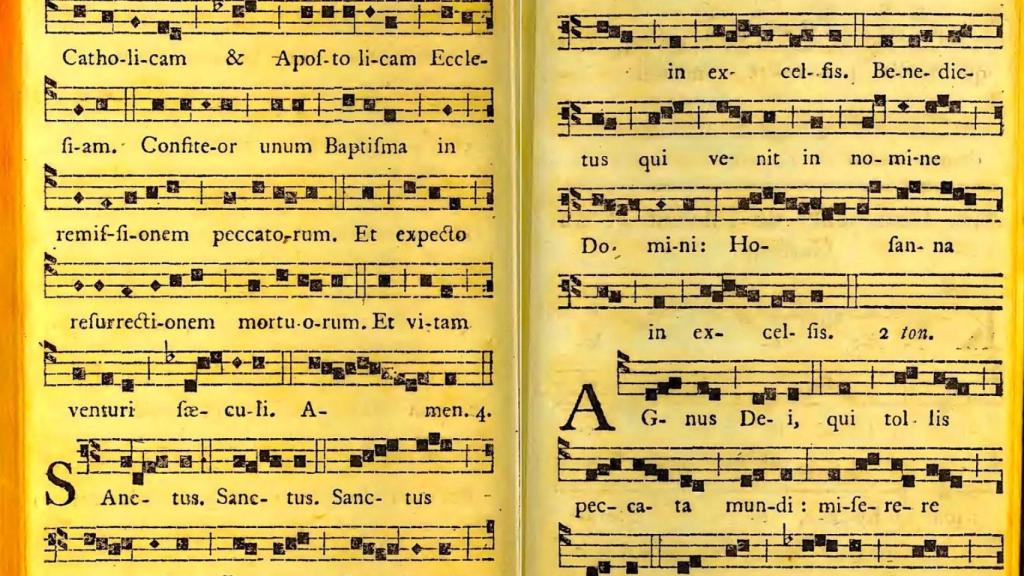 Libro de Canto Gregoriano