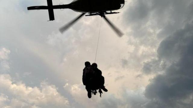 El rescate de los menores atrapados en el Ripollès